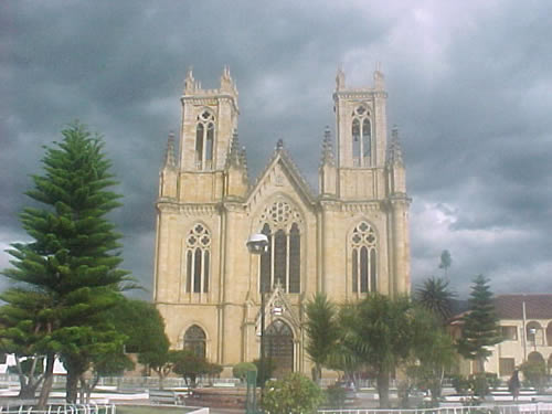 Panorámica en cercanías de Chiquinquirá