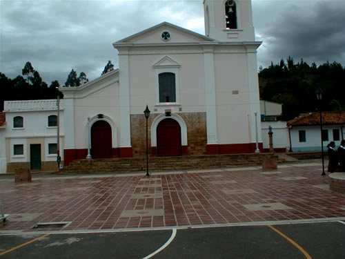 Parque principal de Tinjacá